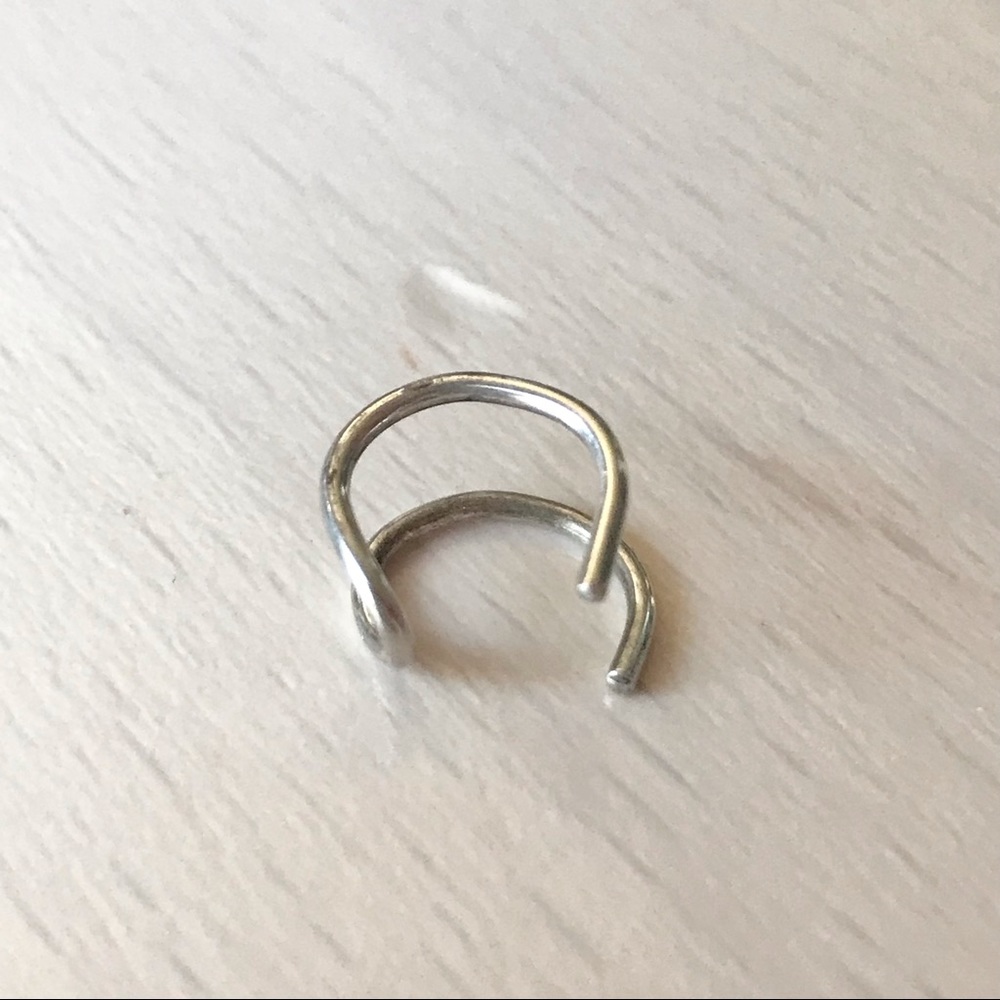 STERLING SILVER Earring Cuff